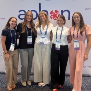 Erica DiCorpo, Alexis Melanson, Maiah Giampietro, Bella Gomes, McKaylee Swatt at APHON 2025.