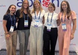 Erica DiCorpo, Alexis Melanson, Maiah Giampietro, Bella Gomes, McKaylee Swatt at APHON 2025.